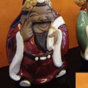 Gold venetian plaster wall-2